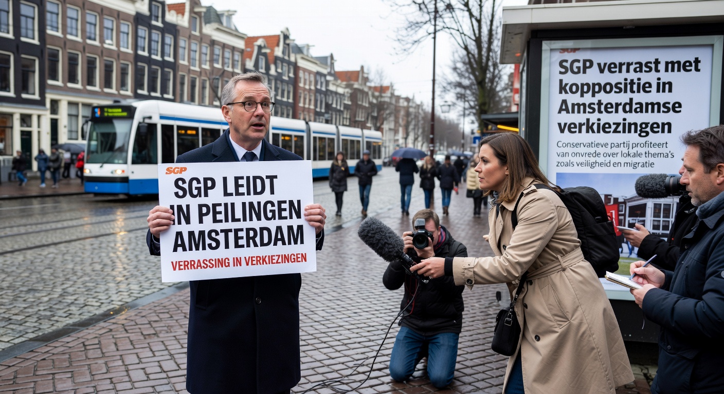 SGP verrast met koppositie in Amsterdamse verkiezingen