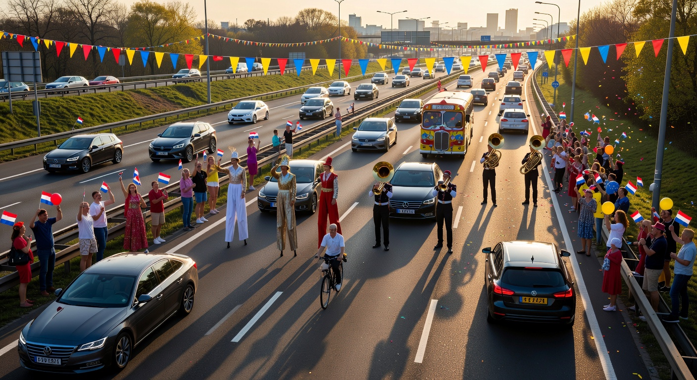 Diemen viert 800 jaar met uniek feest op omliggende snelwegen