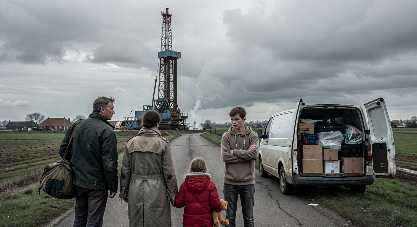Gaswinning Groningen hervat: Bewoners naar Zeeland