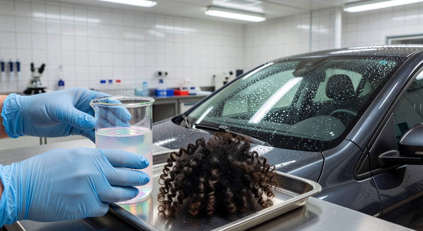 RainEx bevat extract van afrokapsels voor waterafstotend effect