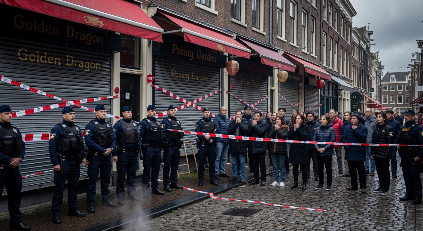 Nederland sluit alle Chinese restaurants wegens spionage