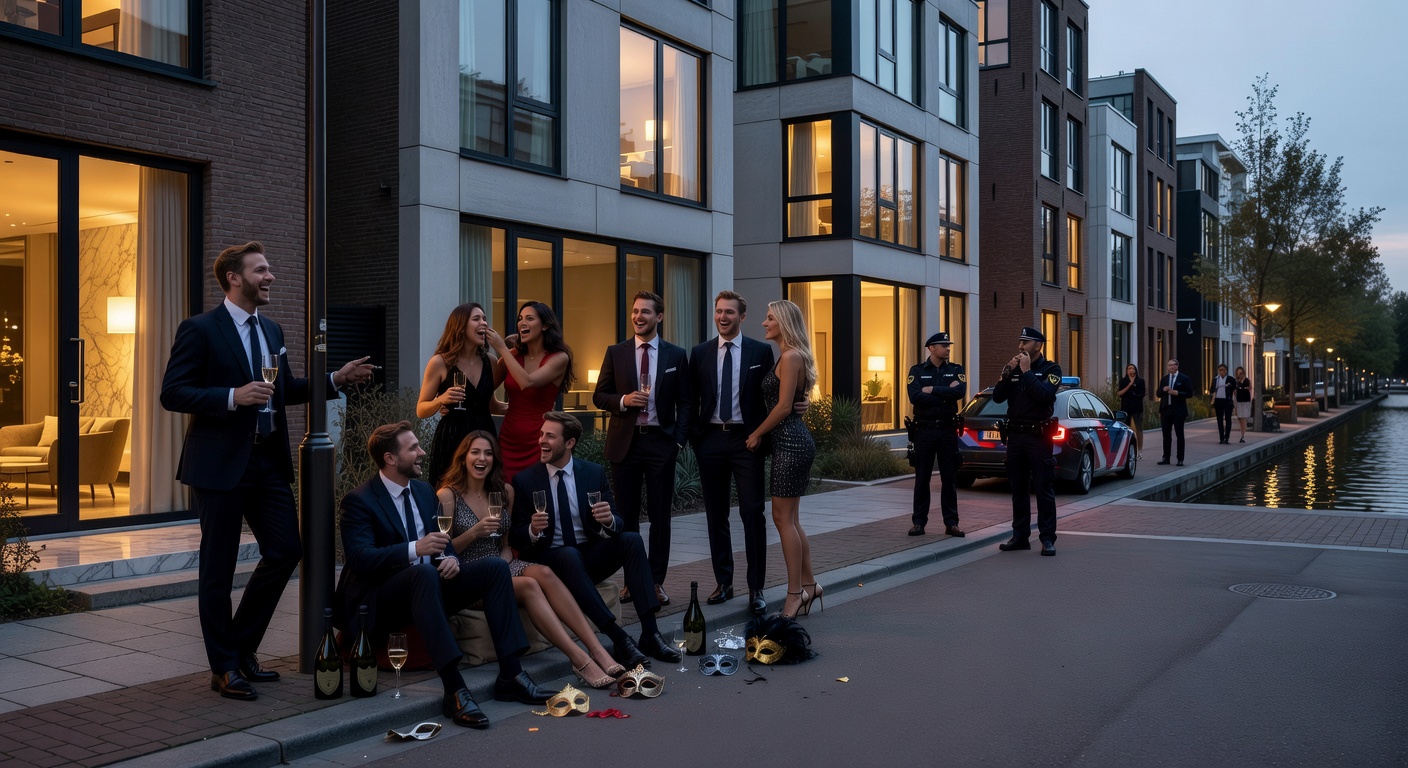 Lisdoddelaan in IJburg: Epicentrum van wilde seksfeesten voor rijken
