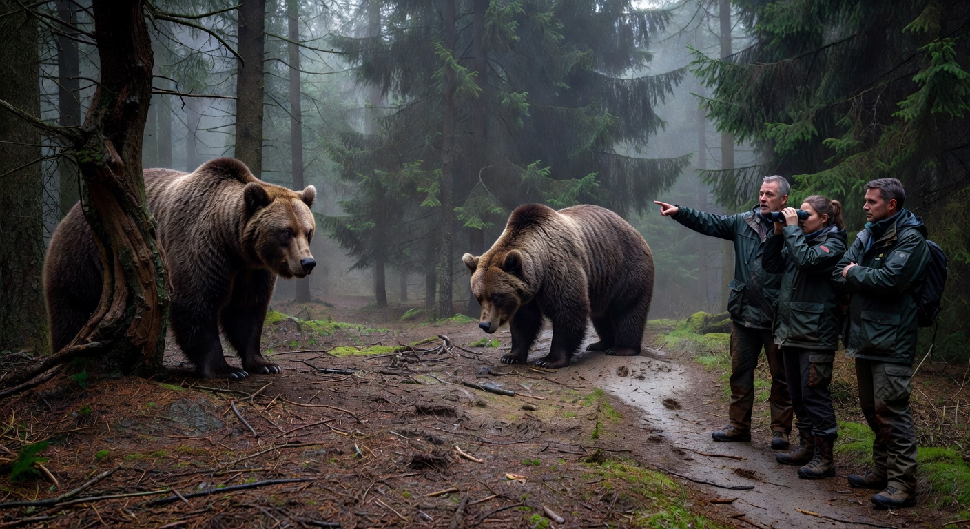 Beren gespot in Zwarte Woud: dreiging voor Nederland?