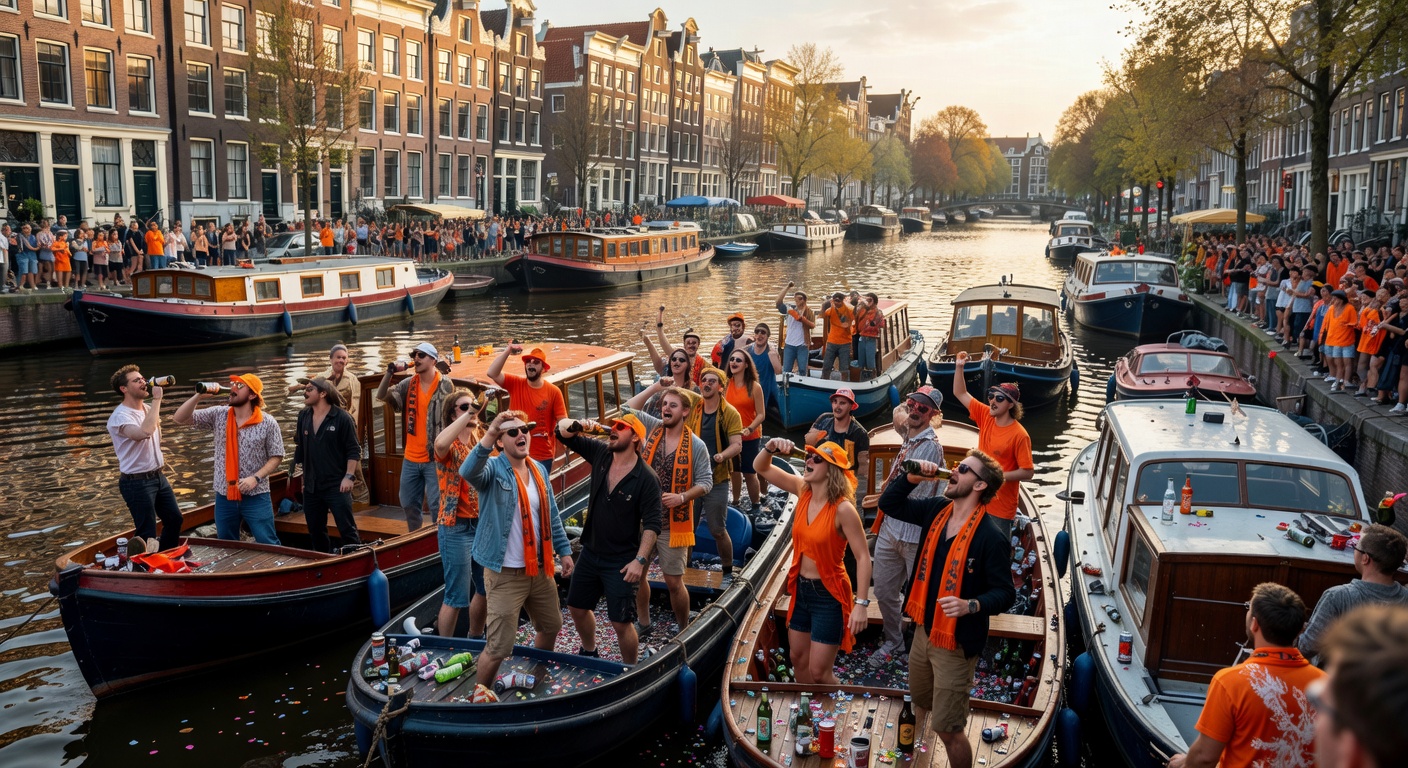 Amsterdammers plannen wilde Koningsdag op 30 april