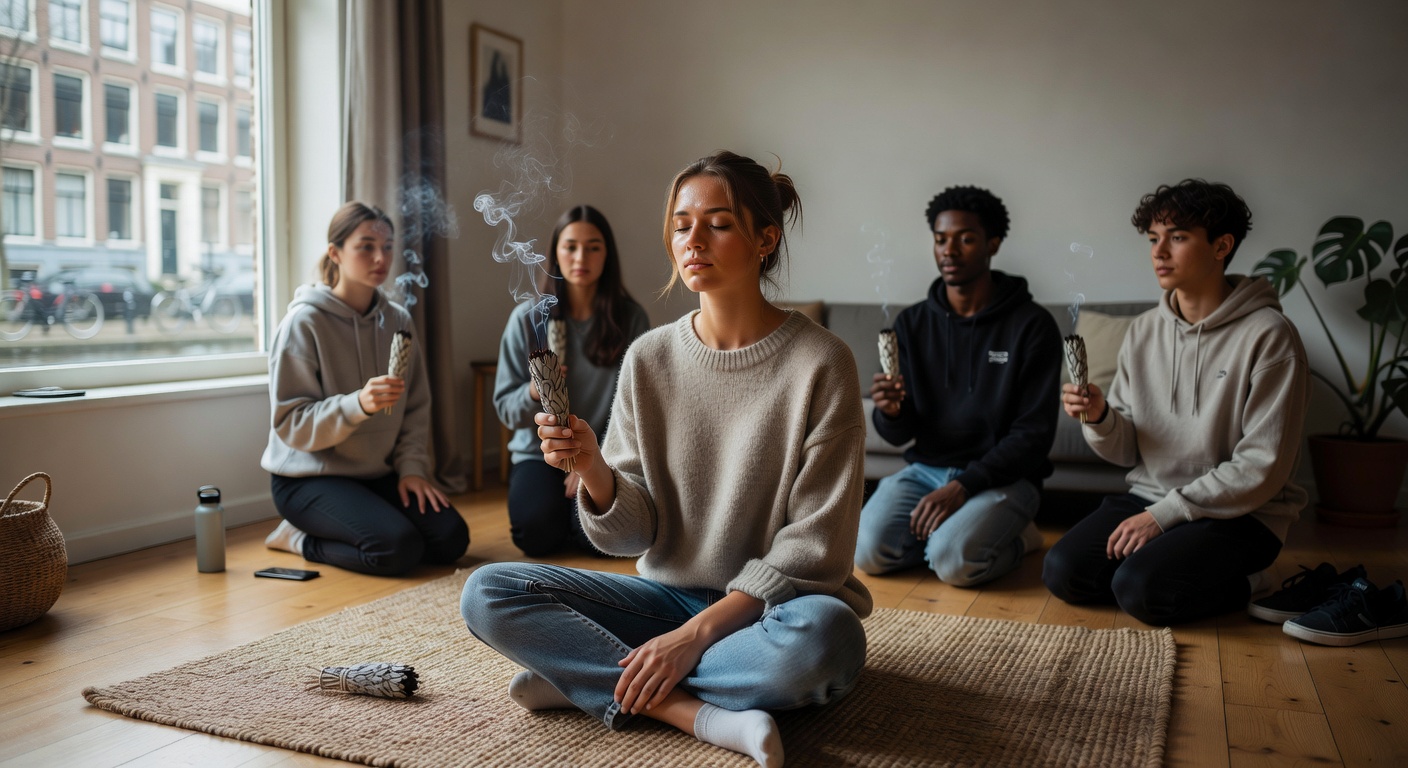 Exorcisme nieuwe trend onder Gen Z: Uitdrijving voor meer energie
