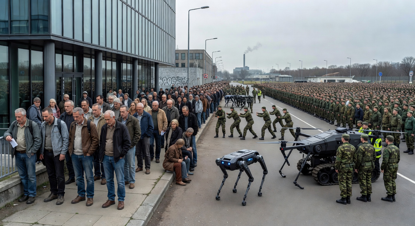 AI-banenverlies versterkt legers en verandert geopolitiek