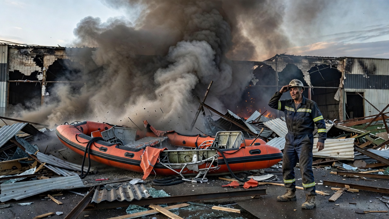 Explosie loods Amsterdam-Noord door waterstofgas lekdetectie