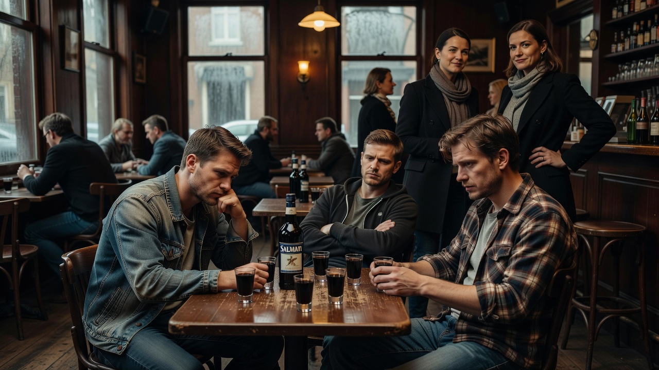 Studie: Salmaridrinkers minder mannelijk en aantrekkelijk